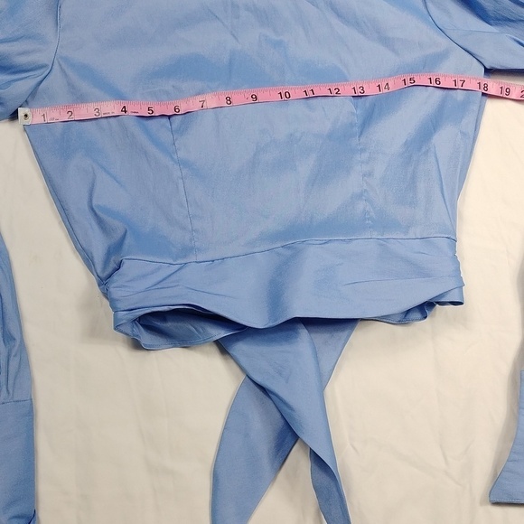 Veranique Young women's cropped blouse size 10 - Picture 12 of 13